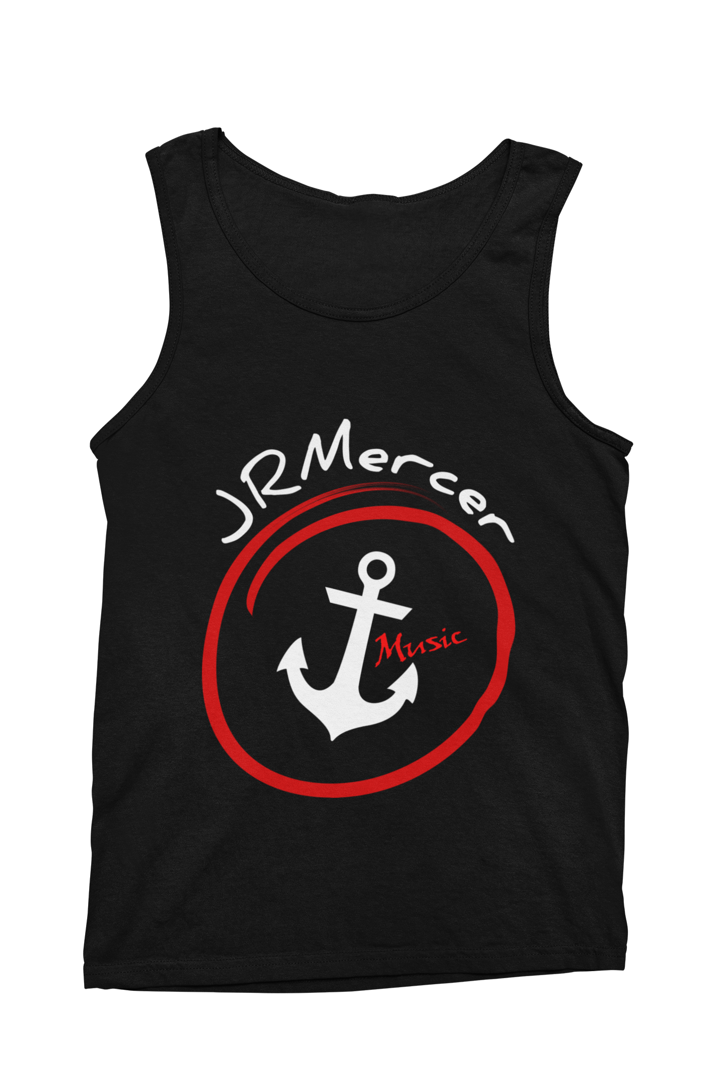 JR Mercer Music Unisex Black Tank Top