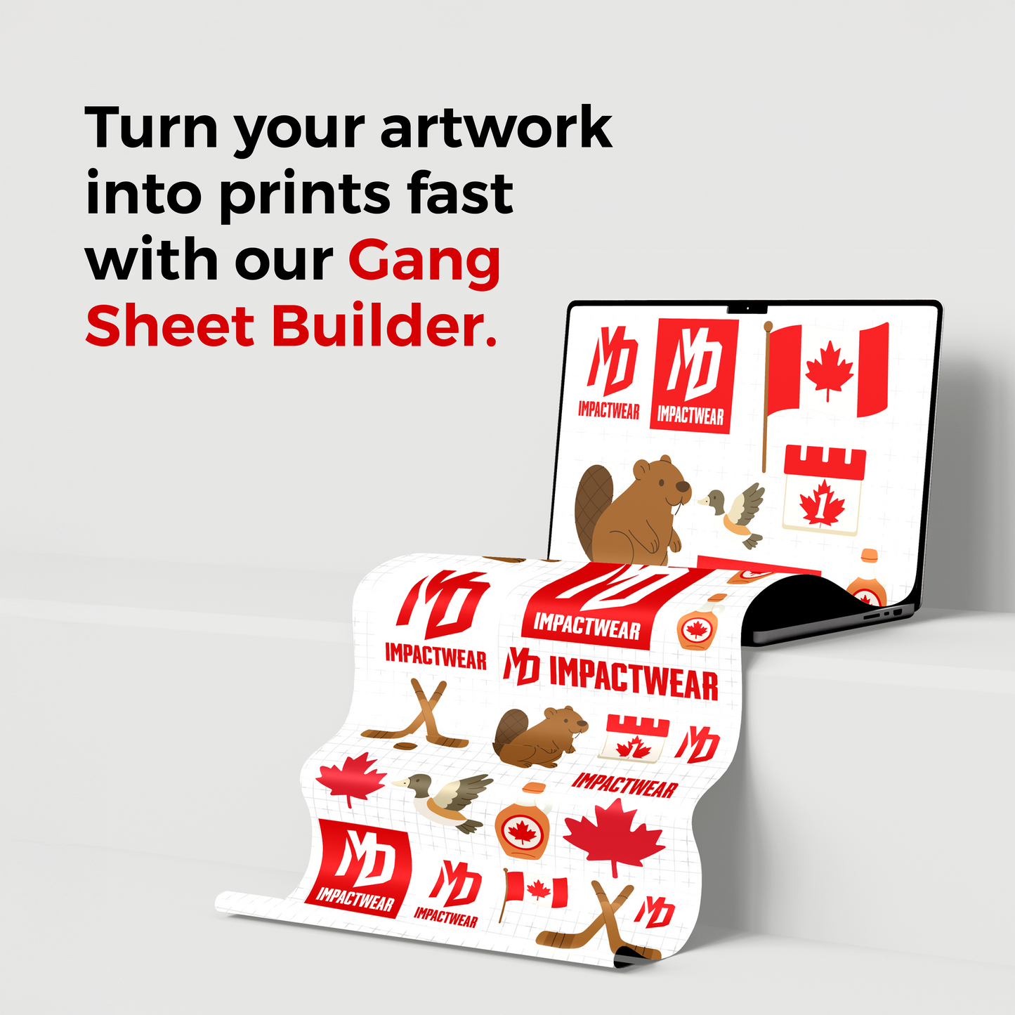 UV DTF Gang Sheet Builder