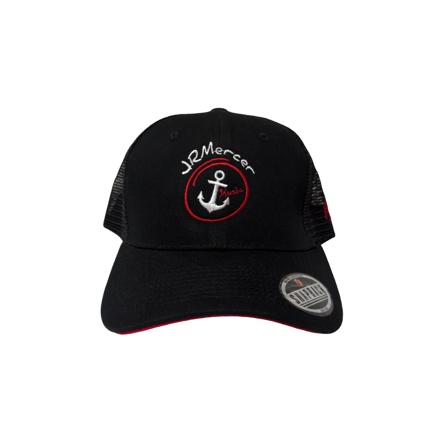 JR Mercer Music Black Trucker Snapback