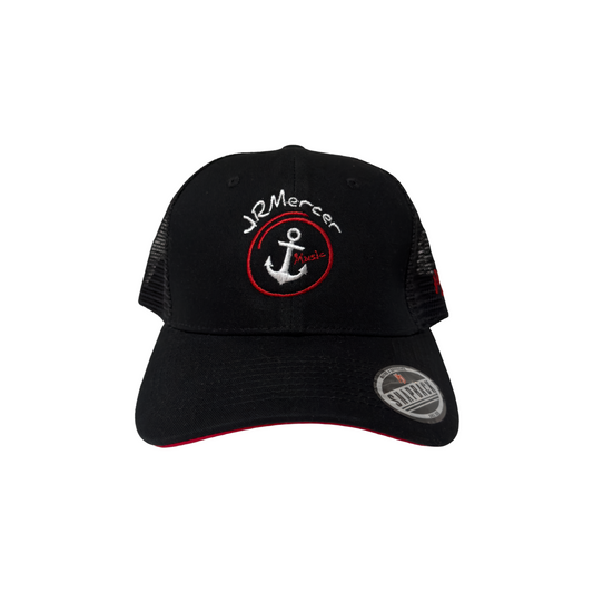 JR Mercer Music Black Trucker Snapback
