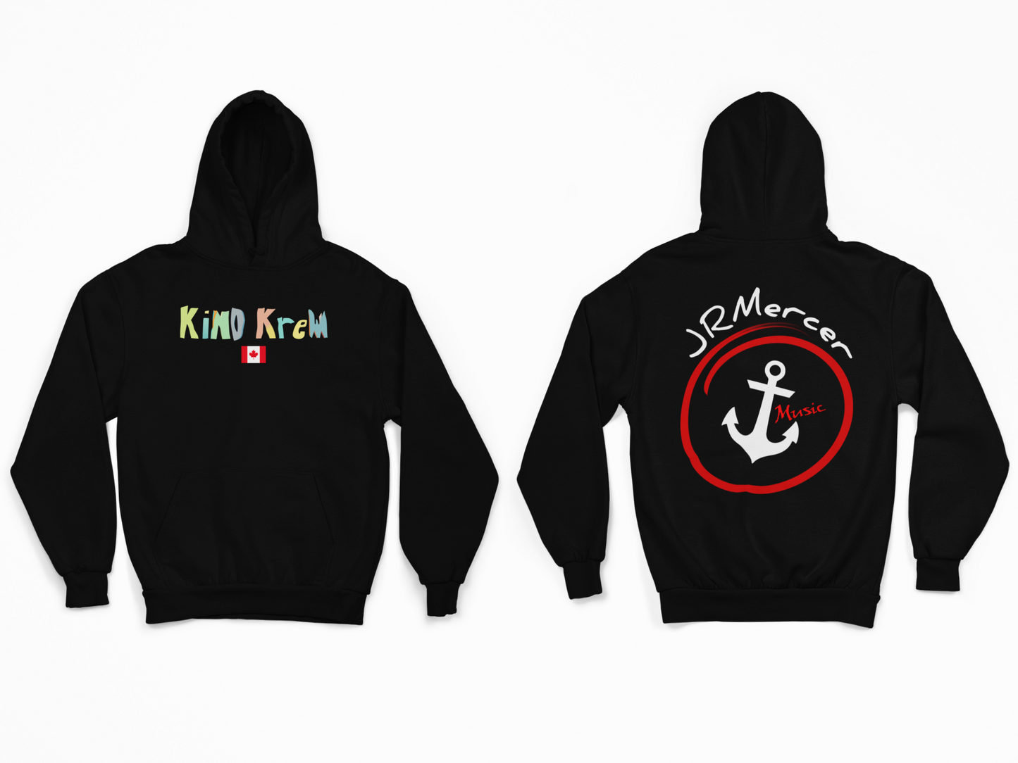JR Mercer Music Black Kind Krew Hoodie