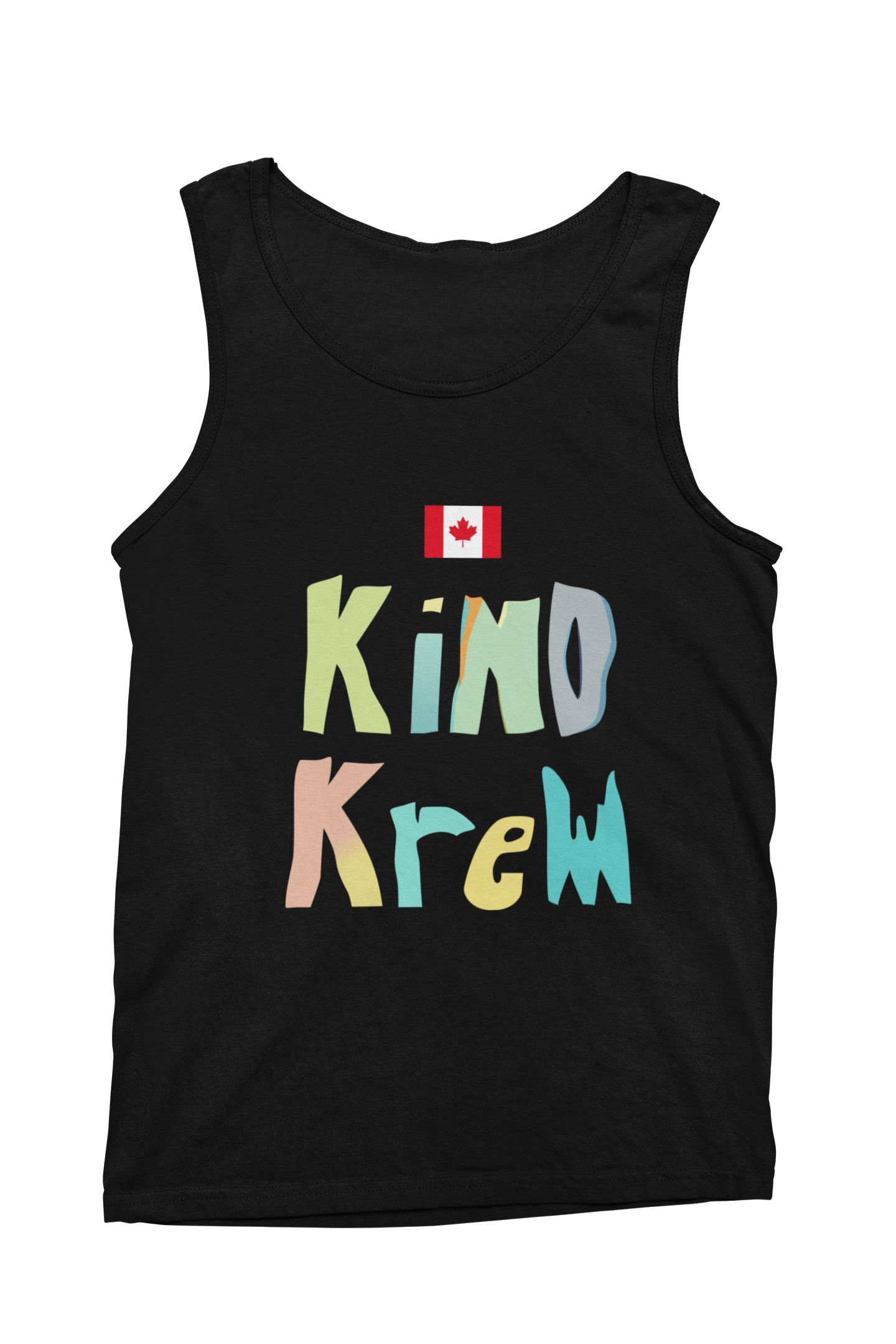 JR Mercer Music Kind Krew Unisex Black Tank Top