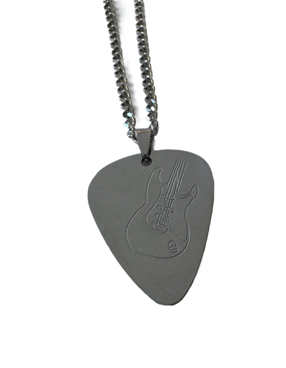 JR Mercer Music - Stainless Steel Music Lovers Pendant