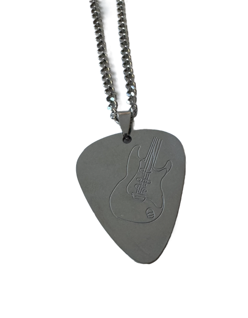 JR Mercer Music - Stainless Steel Music Lovers Pendant